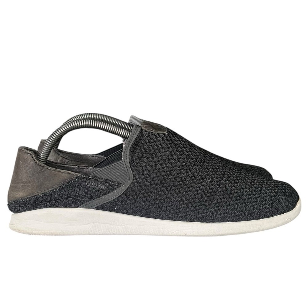 Olukai Alapa Shoes Gray Slip On Sneakers Men Size 8.5 Casual Comfortable Boat